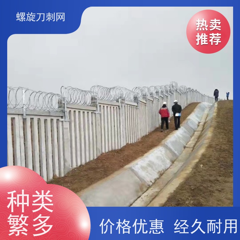 防护网带刺铁丝滚笼镀锌刀刺网围墙防爬拉力刮刀防盗网颜色
