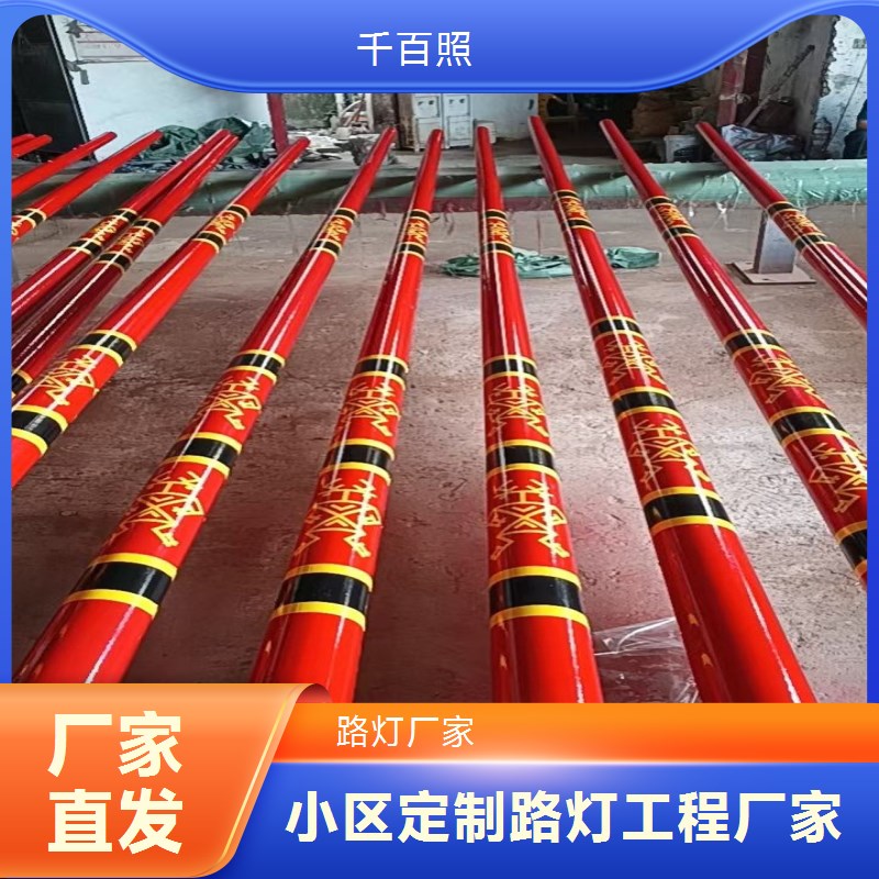 科技感强 3D 打印造型小区庭院定制路灯，独特外形吸睛