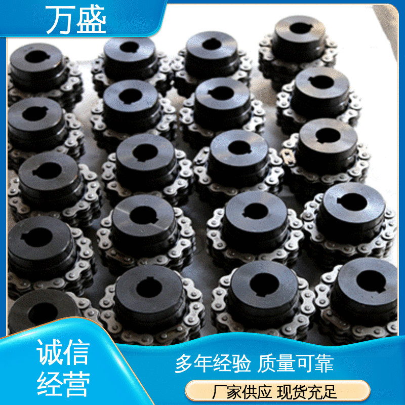 定位准确 GL1 输送机专用 精密滚子链联轴器 万盛