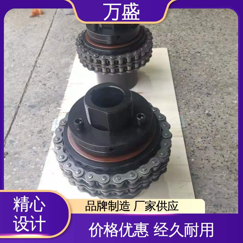 GL9 输送机专用 强度较高 紧凑滚子链联轴器 万盛