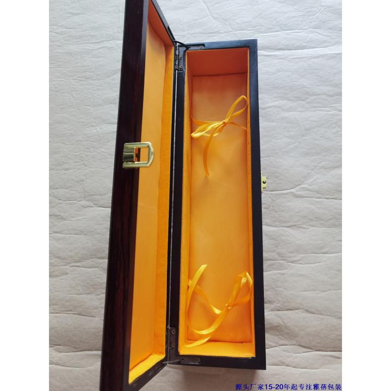 Spray-painted calligraphy and painting wooden boxes, custom design samples for calligraphy and painting bamboo gift boxes, established factory for design