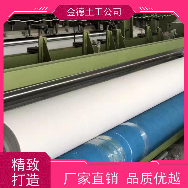 防止填料流失 国标短丝土工布300g 有效阻止土颗粒 定制