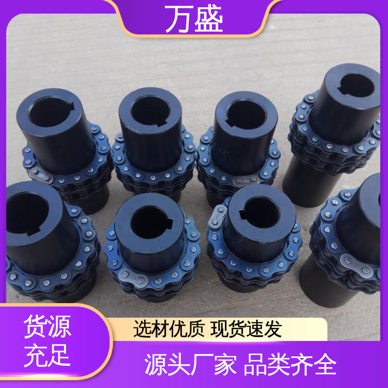 使用寿命长 GL4 纺纱机专用 链齿滚子联轴器 万盛