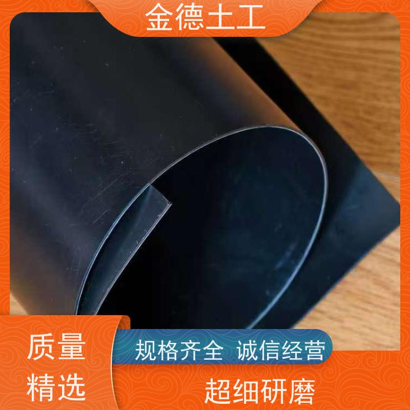极低渗透性 光面绿色美标HDPE土工膜 渗滤液收集池 企业