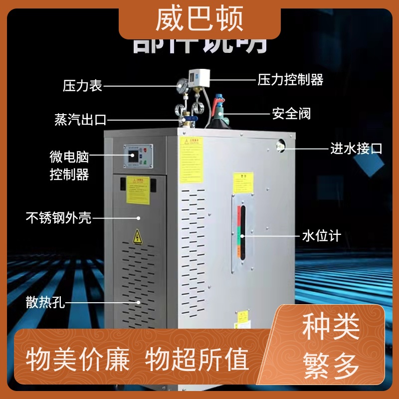  48千瓦电蒸汽发生器 新国标合规 电子制造行 高压7公斤