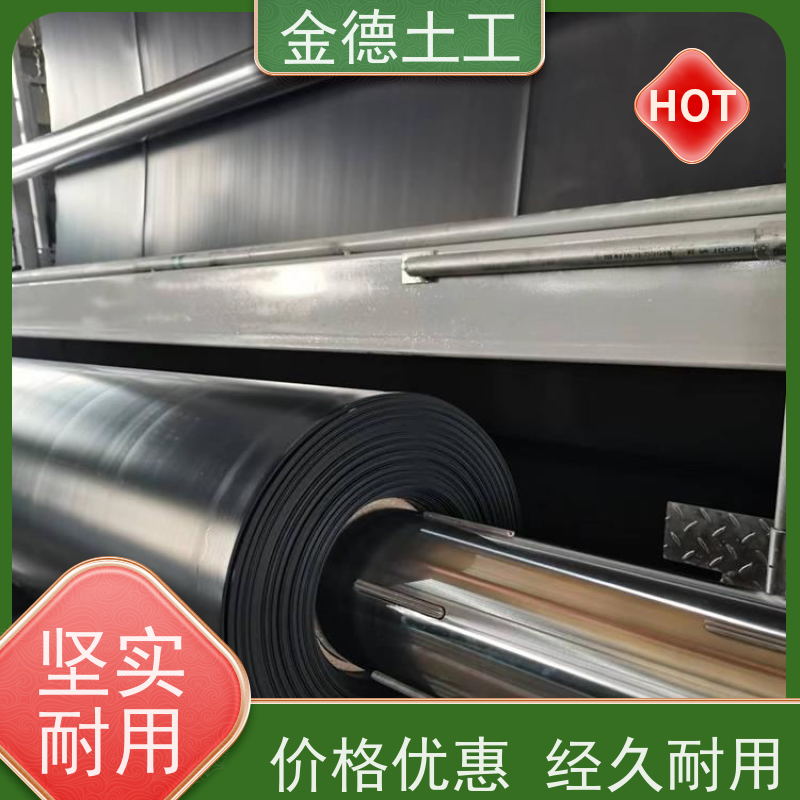 金德 GH-2S环保1.0厚土工膜 不透水性可靠 农业蓄水池防渗