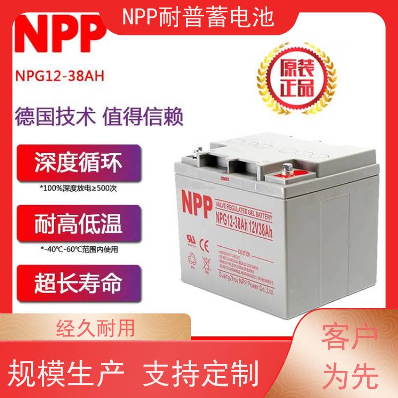 耐普蓄电池 12V250AH 适用光伏通信消防 稳压应急备用