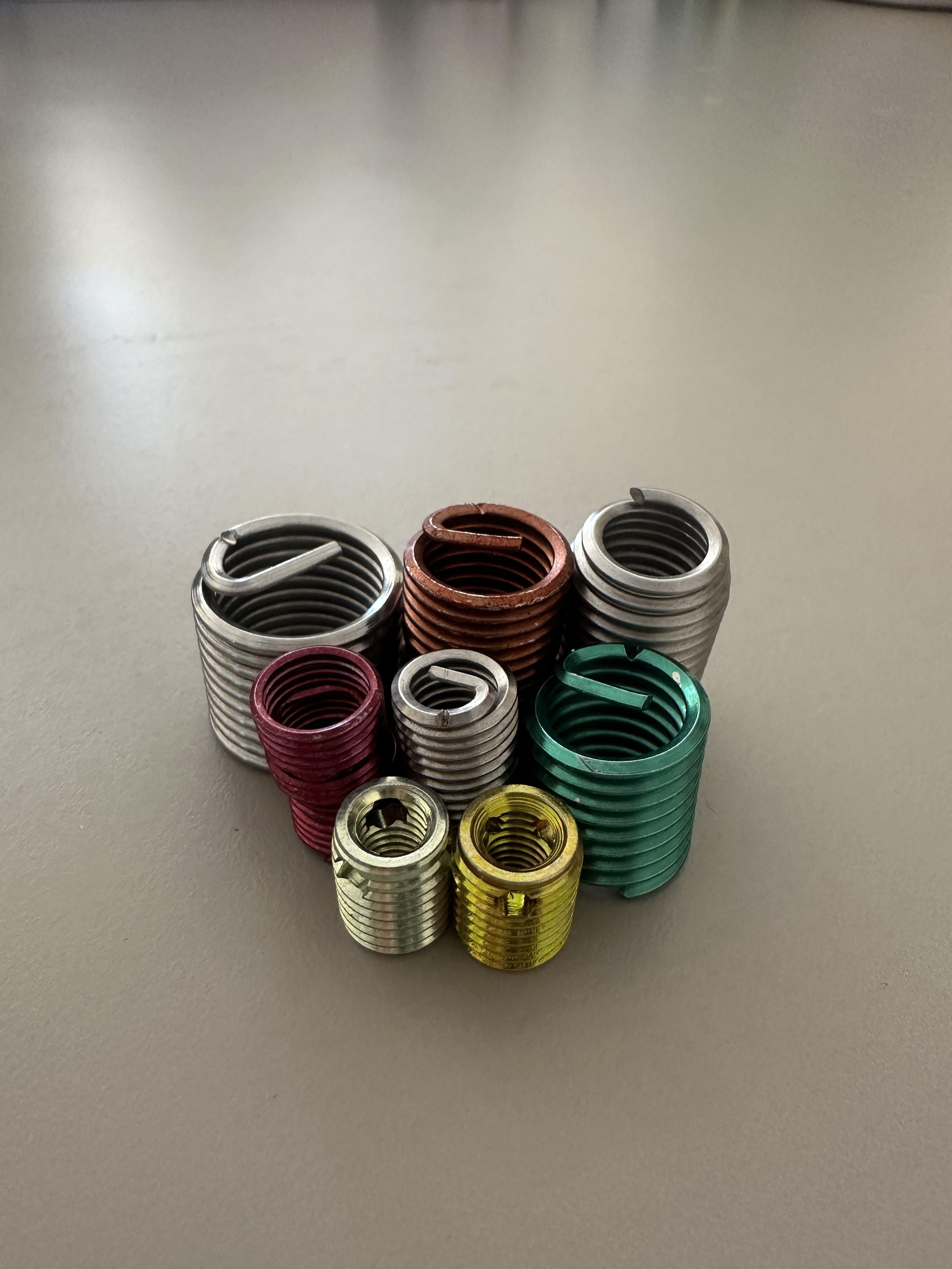 海j利克精密工業 HB5516-1996 普通型钢丝螺套 316不锈钢 M3M4M5