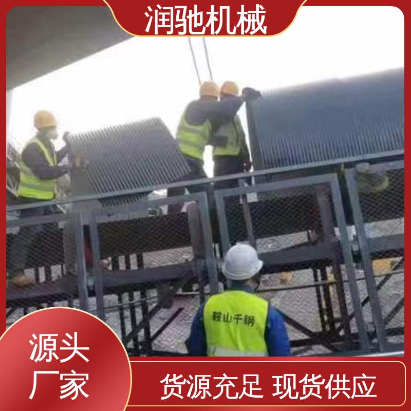 润驰供应 蓝色B1000 皮带机跑偏罩 可开检查窗 电厂