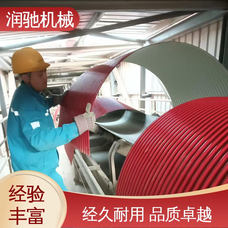 可开检查窗 水泥厂用 皮带机遮雨棚 弓形波浪 润驰供应