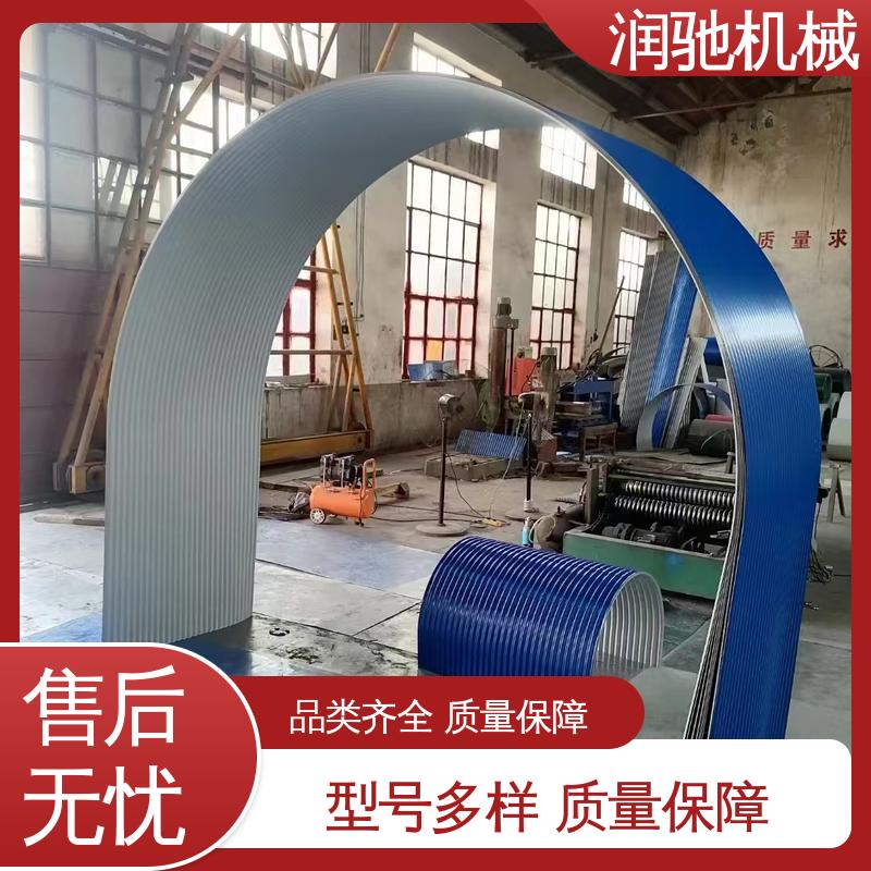 润驰机械 不锈钢 耐酸碱抗老化 采石场用 输送机观察罩 