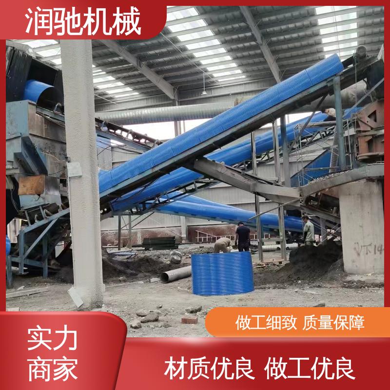 输送带防尘罩 蓝色B1000 水泥厂用 可开检查窗 润驰生产