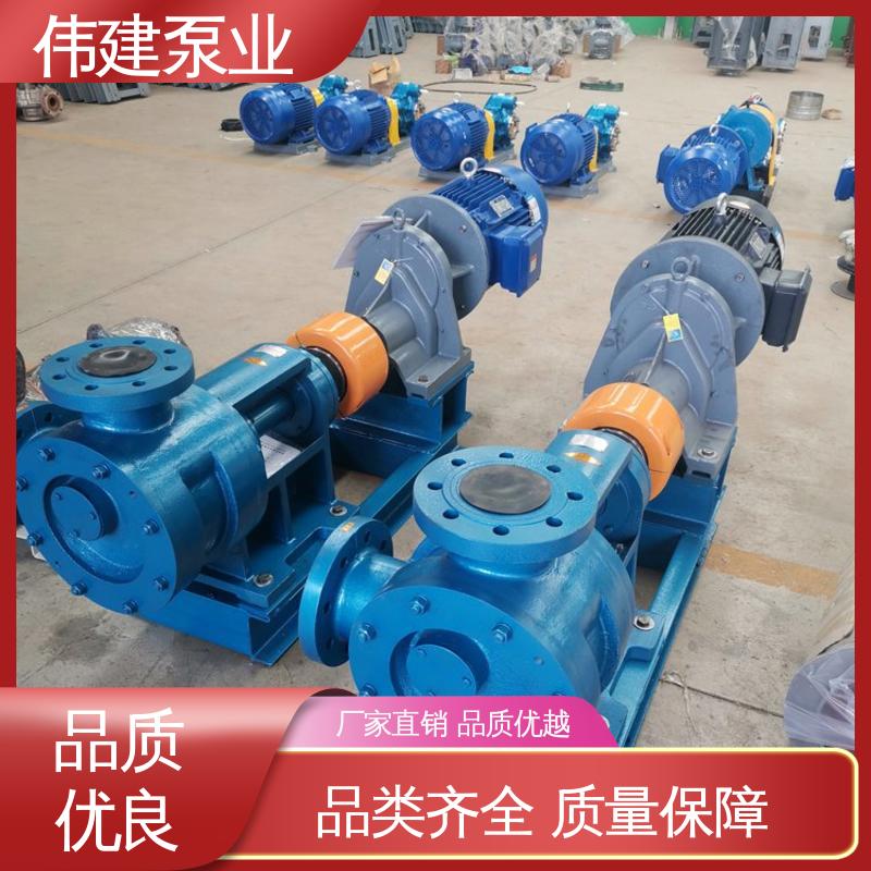 伟建供应 不易变形 振动小噪音低 电力驱动 聚氨酯输送泵 