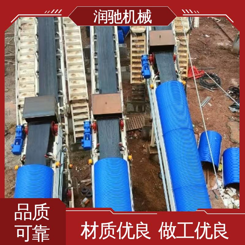 润驰供应 采石场用 方便拆卸 蓝色B1000 传送带防护罩
