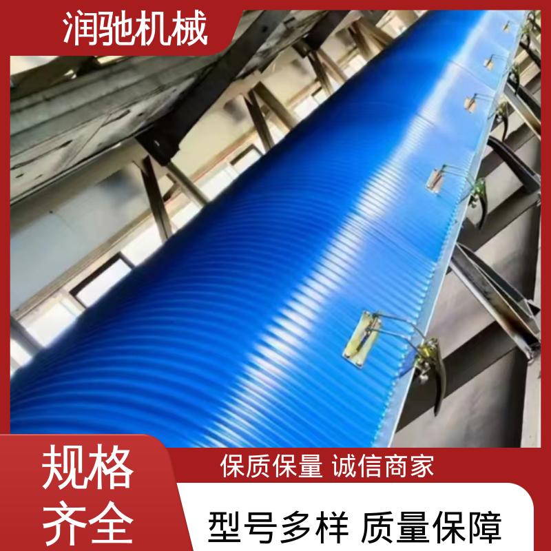 润驰生产 使用寿命长 输煤机用 输送机观察罩 蓝色B1000