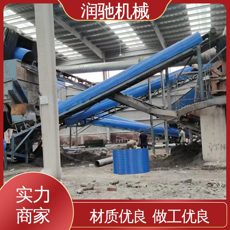 煤矿砂石料厂用 用心选材 运输机防尘罩 蓝色B1200 B650 润驰供应
