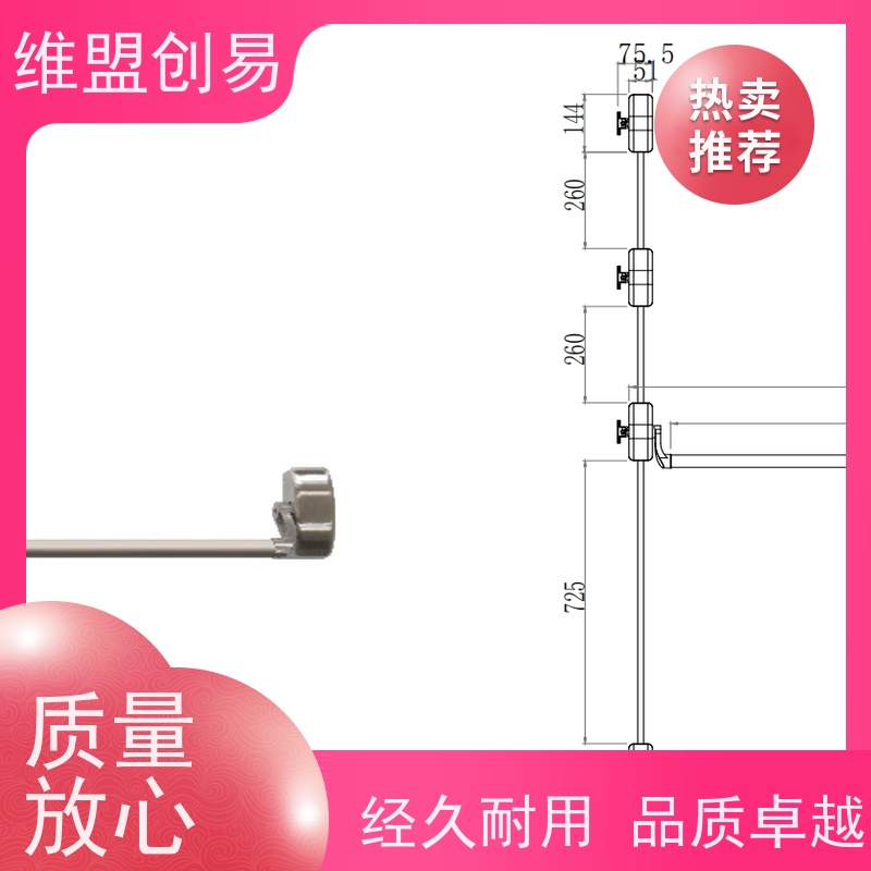 守门匠沿海地区抗风压推杆锁抵御台风耐用性更好