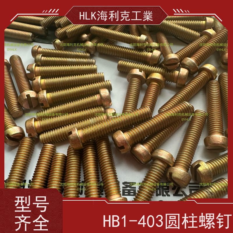 海利克精工制造 HB1-202F-1995 圆柱头螺钉1Cr17Ni2 钝化 M3 M4