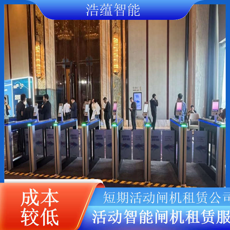 临时闸机租赁 - 高端摆闸快速通行款 + 万人场适配可开票