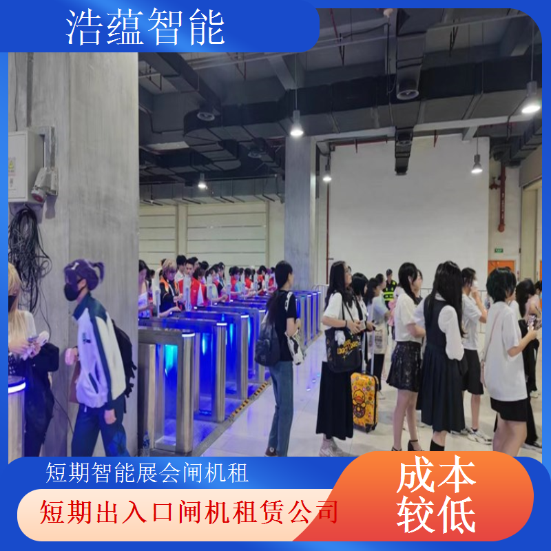 临时闸机租赁 - 高端摆闸人脸识别款 + 万人场应急租赁可开票