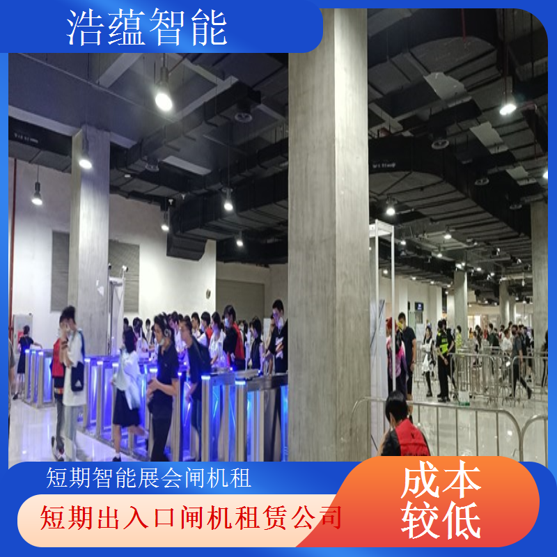 临时闸机租赁 - 高端摆闸防尾随款 + 活动临时租用维护服务