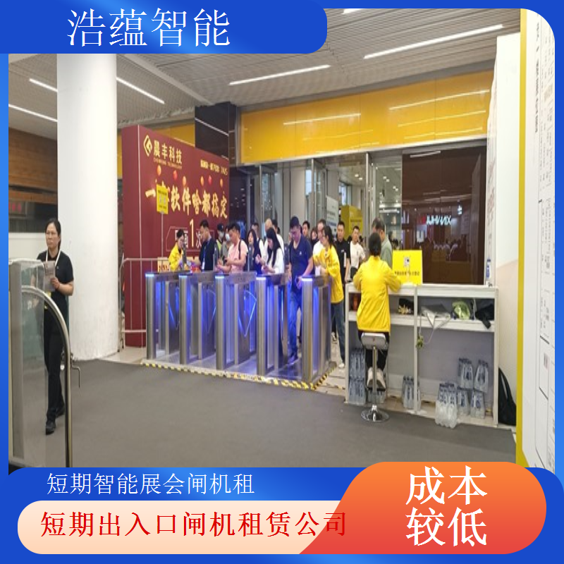 临时闸机租赁 - 高端摆闸防尾随款 + 大型场租用上门安装