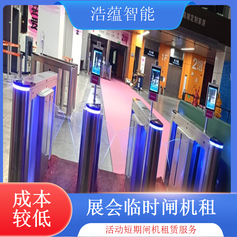 临时闸机租赁 - 高端摆闸快速通行款 + 活动适配服务
