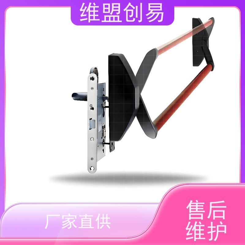 漯河生产厂家消防疏散通道锁具有框玻璃门下压推闩锁
