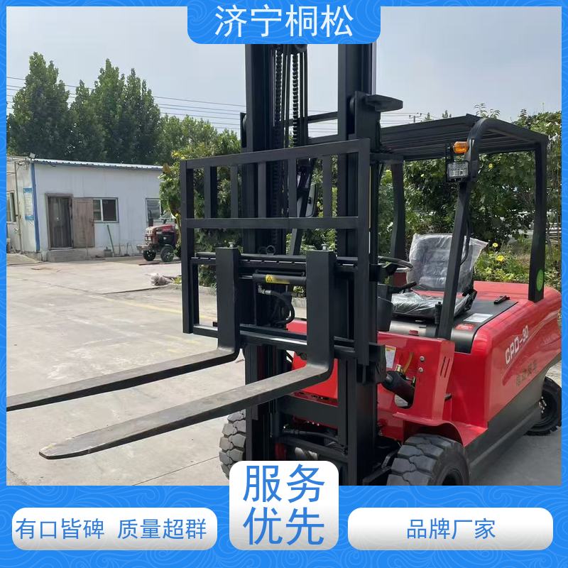桐松机械 3.5T环保电动叉车 加强密封双油缸 配件种类繁多