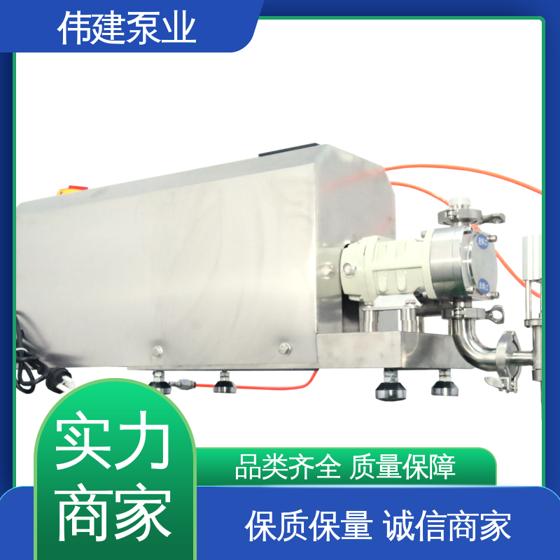 伟建 碳素合金钢材质 蜂蜜糖蜜定量灌装泵 耐腐蚀 无级调速