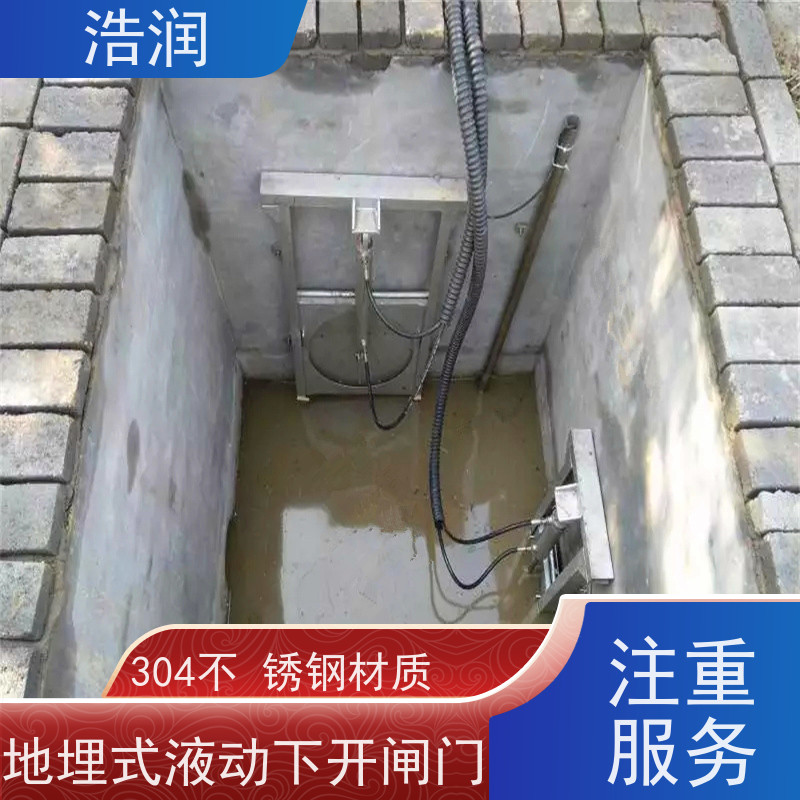 浩润 智能截流井闸门 结构稳固 耐冲击 诚信经营
