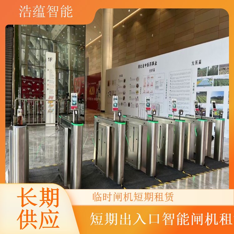 动漫展会出入口闸机短期租 卡通风格设计吸引年轻观众