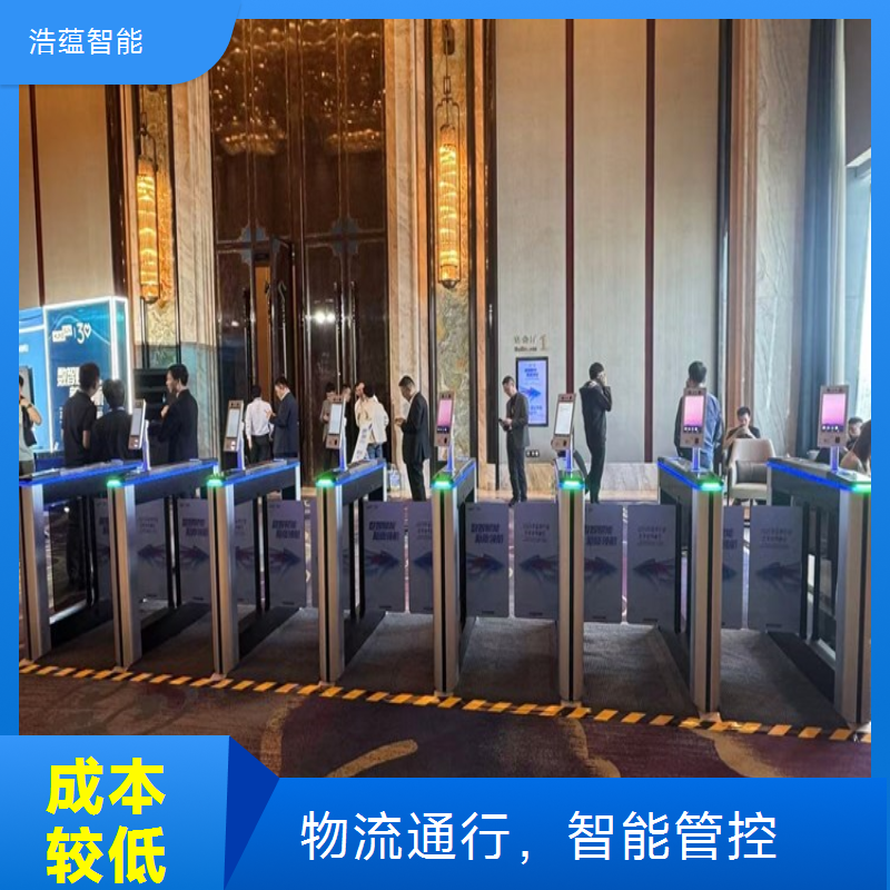 物流人脸识别闸机通道租赁 快速识别人员简化物流入园流程
