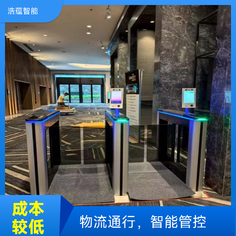物流身份证闸机通道租赁 身份核验保障物流区域人员安全