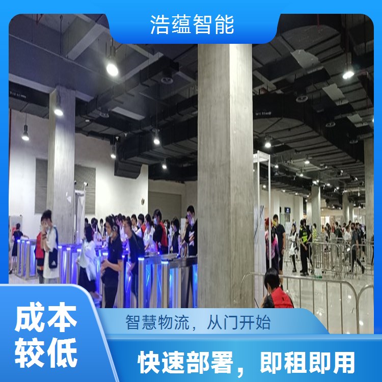 物流稳固闸机通道租赁 稳定结构应对物流高频使用需求
