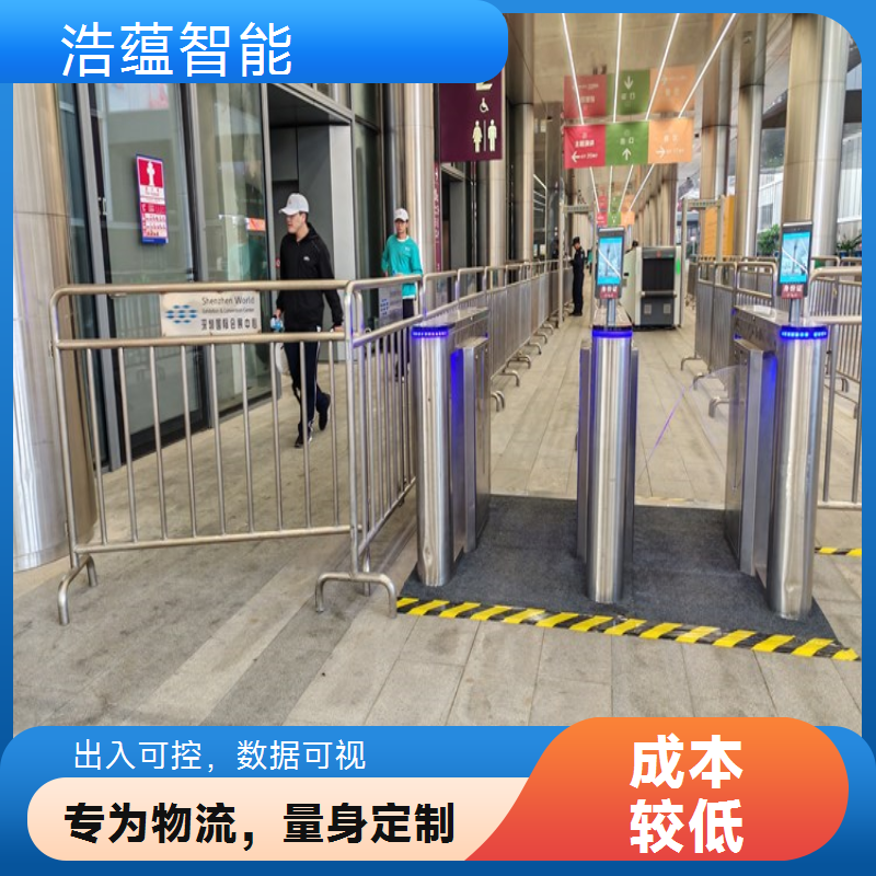 物流联动式闸机通道租赁 多闸联动提升物流通行效率