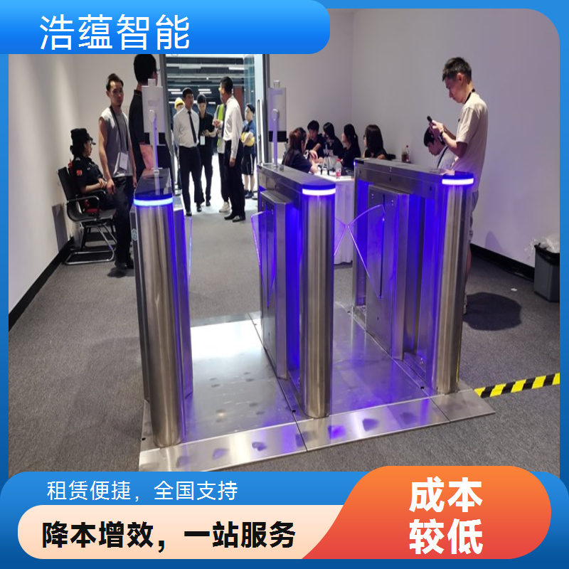 物流产业园区闸机通道租赁 多通道设计满足产业园区物流