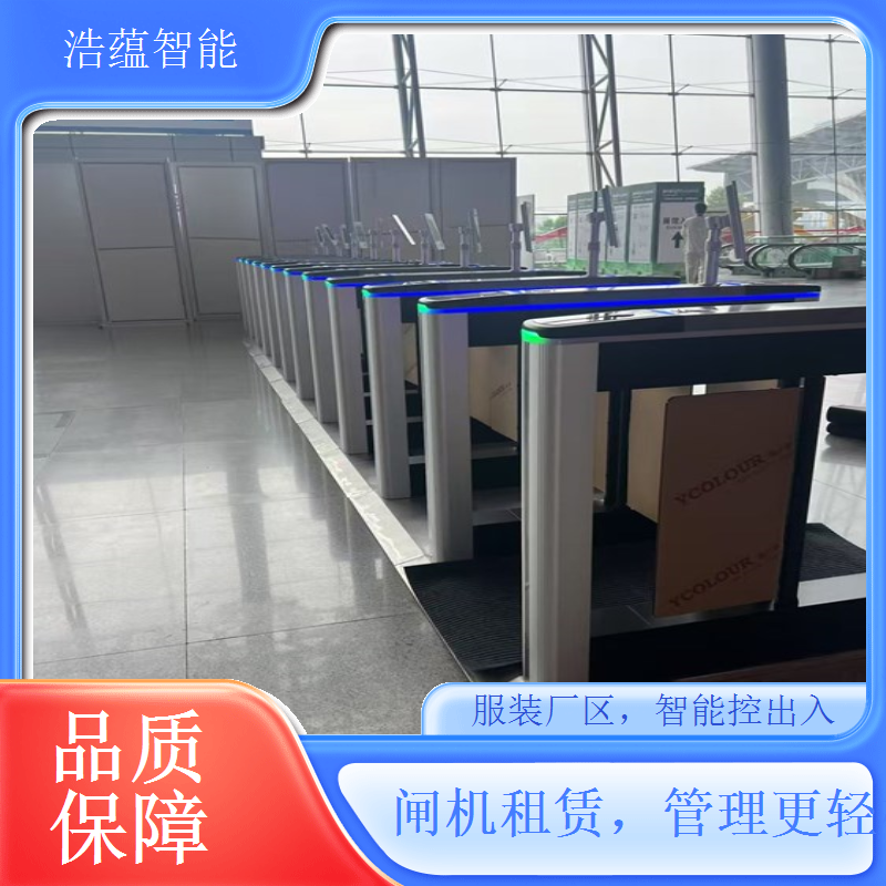 服装批发市场闸机租赁 大流量设计应对批发高峰人流