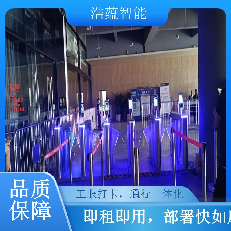 服装半自动化仓库闸机租赁 平衡效率与人工管理需求