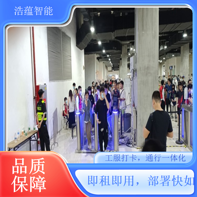 服装人工仓库闸机租赁 简单操作便于人工管理使用