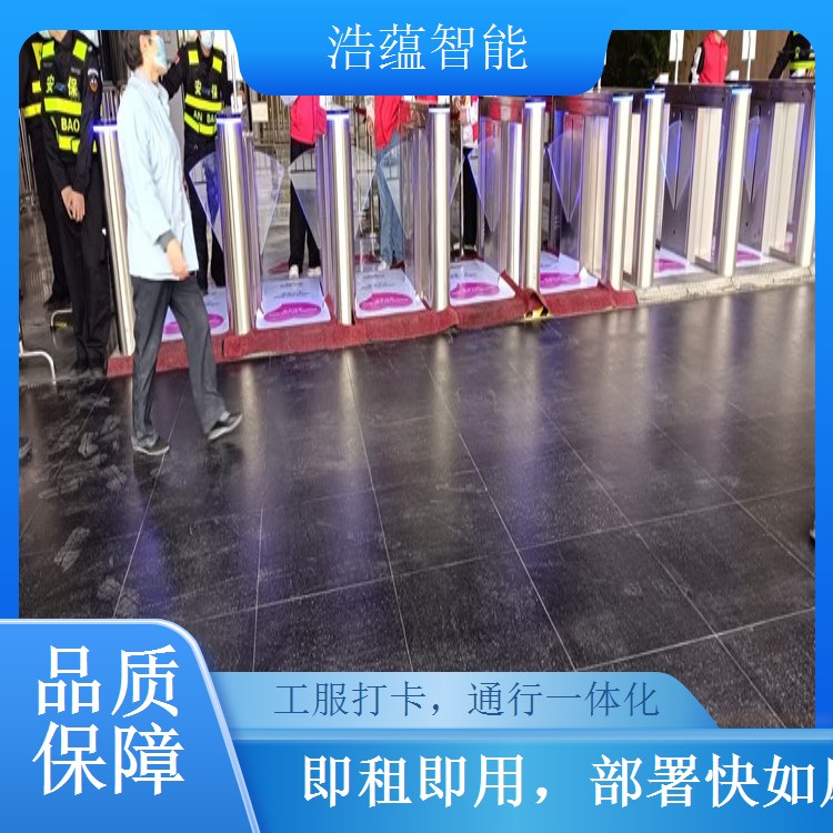 服装低端仓库闸机租赁 基础配置降低仓储运营成本