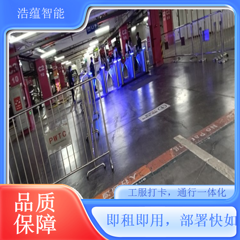 服装中端仓库闸机租赁 均衡性能满足中端仓储使用