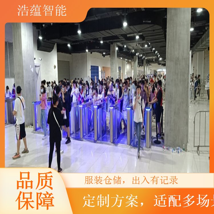 服装童装店闸机租赁 防夹设计保障儿童进出安全