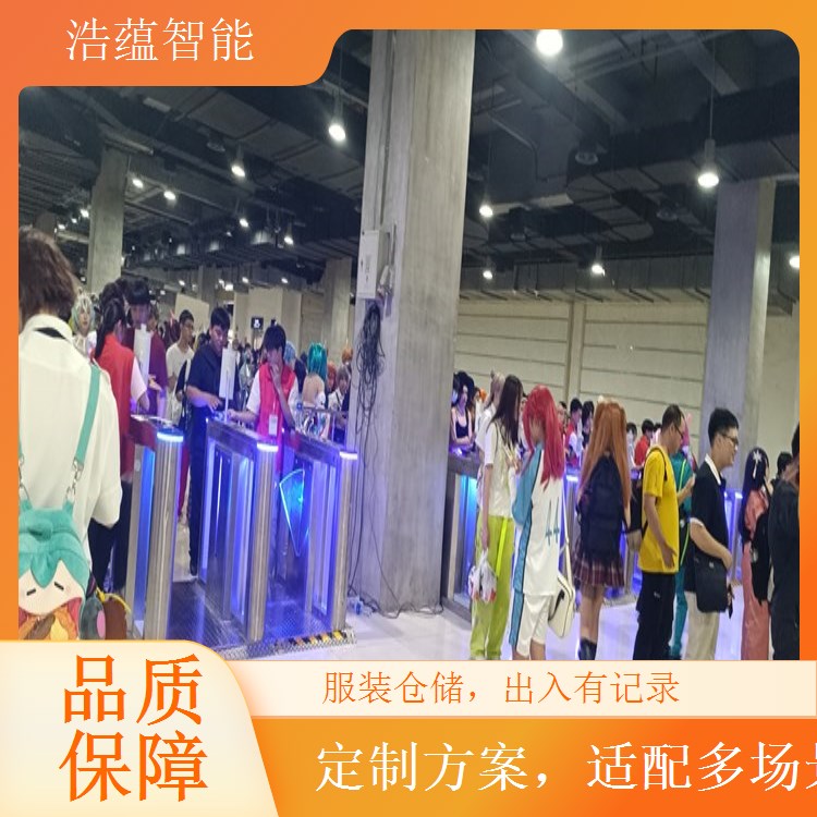 服装老年服装店闸机租赁 简单操作适配老年顾客使用