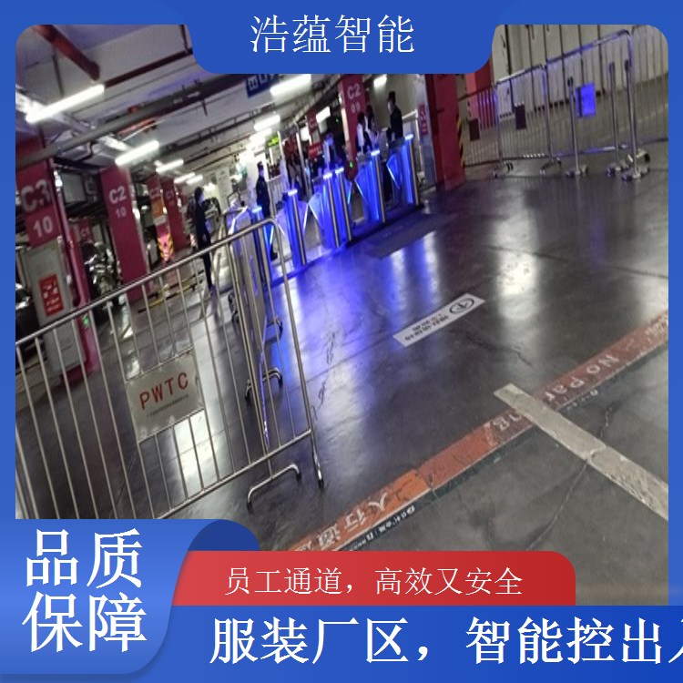 服装夜间使用闸机租赁 夜光设计保障夜间安全