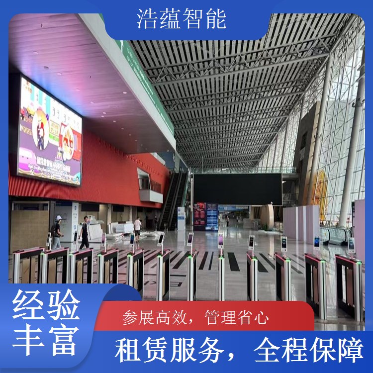 进出口商品批发市场闸机租赁 防尾随功能防止商品丢失