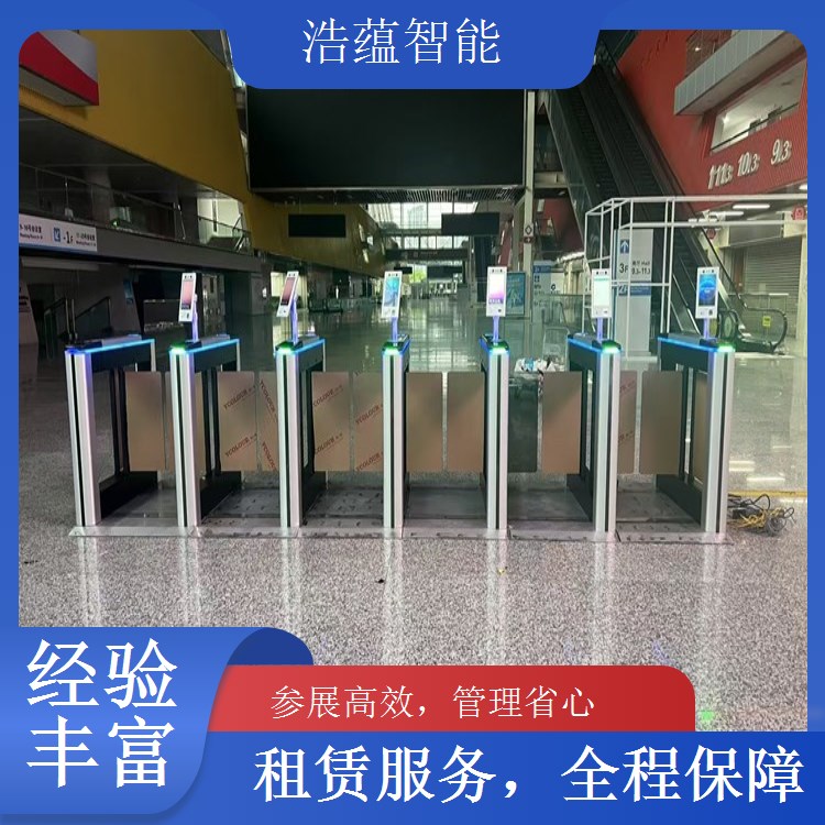 进出口商品仓储中心闸机租赁 耐磨材质适应货物搬运环境