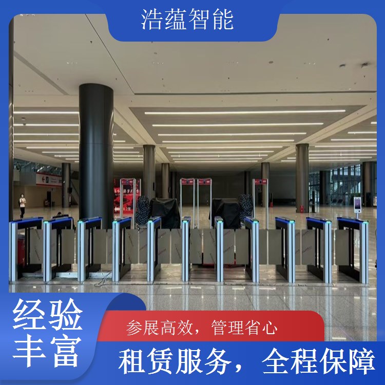 进出口商品联动式闸机租赁 多闸联动提升通行效率