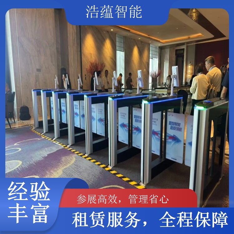 进出口商品刷卡闸机租赁 便捷刷卡满足高频出入需求