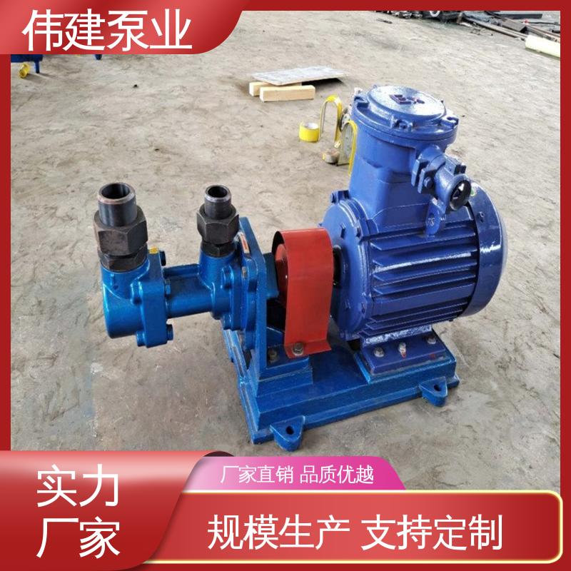 规格齐全 高粘度重油泵 化工保温用 振动小噪音低 伟建生产